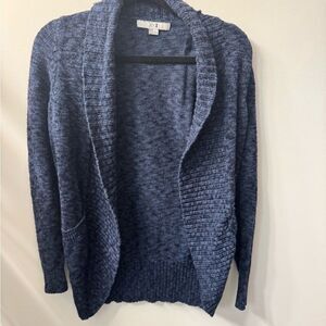 Forever 21 Blue Knit Cardigan Sweater